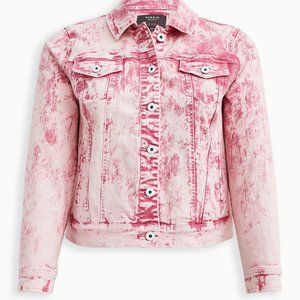 Torrid - Trucker Jacket - Denim Pink Wash